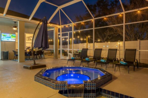 A Wave From it All! Pet friendly, Private heated pool home with fire pit!